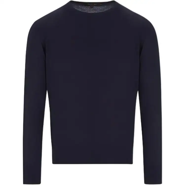 Loro Piana Long Sleeved Crewneck T Shirt