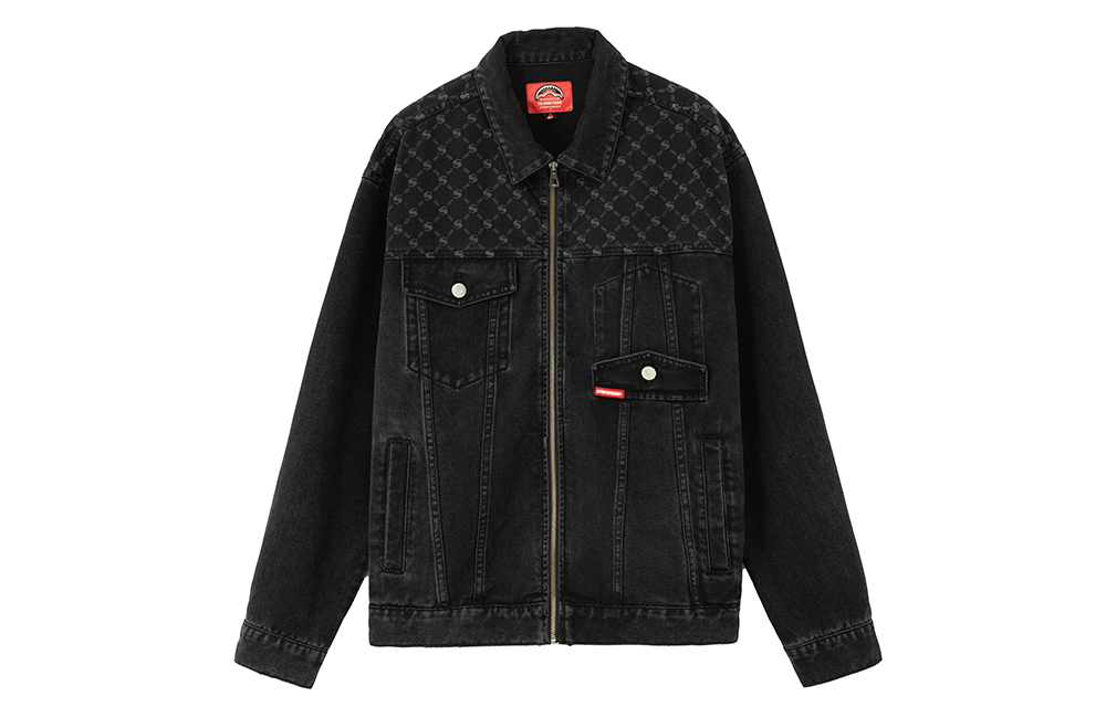 Куртка SPRAYGROUND Denim Jacket (темно-серая)