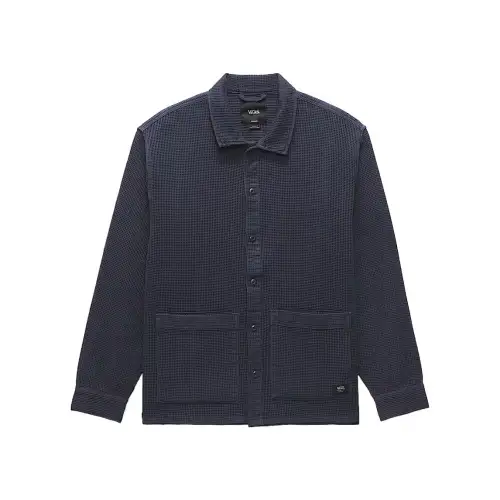 Vans Maywood Dobby Shacket Jacket Men's Dark Blue
