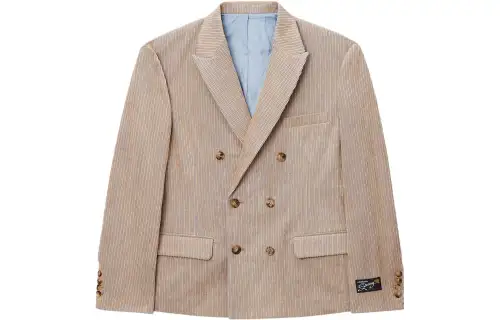 Stussy Mix Wale Corduroy Double Breasted Blazer