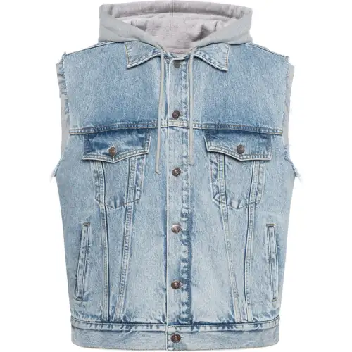 GUCCI Denim Sleeveless Jacket