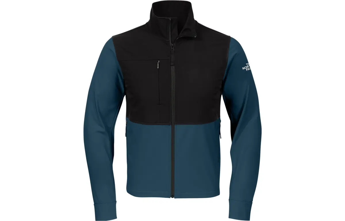 THE NORTH FACE Jackets Men's Blue Stand Collar Moderate Straight Fit