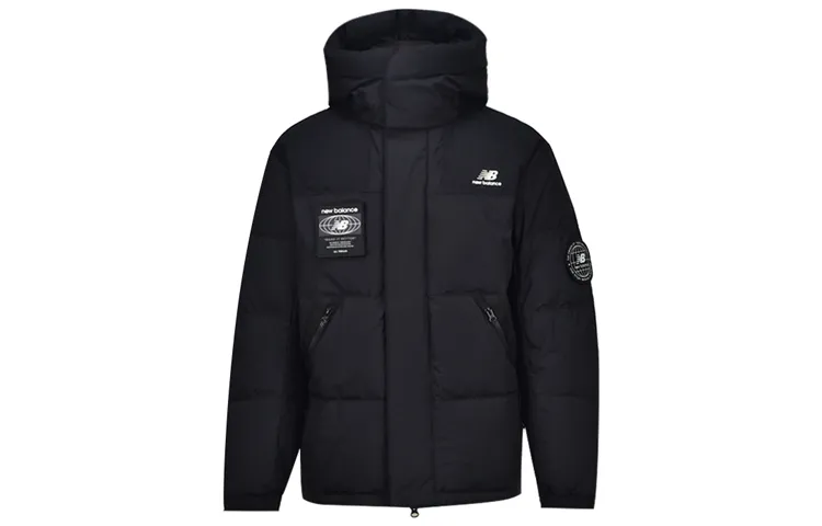 New Balance Down Jacket Winter Men's Black