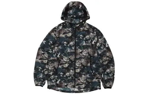 New Balance Jackets Men's Green Hooded Moderate Other