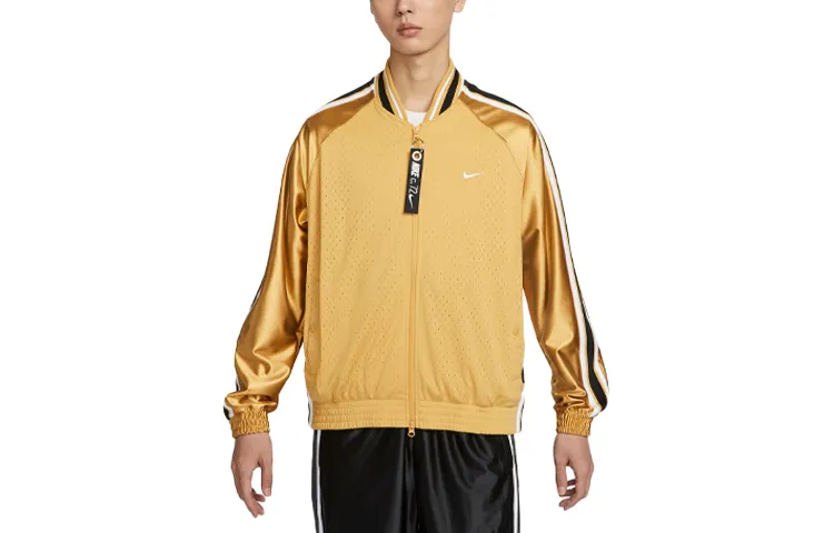 Nike Jackets Men's Wheat Gold Baseball Collar Moderate Other