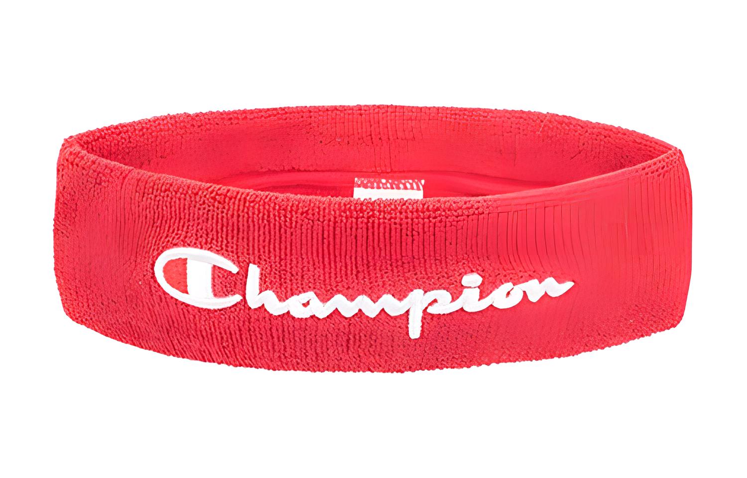 Повязка на голову Champion (красная) — фото 2