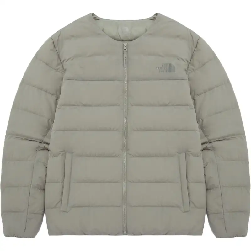 THE NORTH FACE Down Jacket Men's Gray Beige
