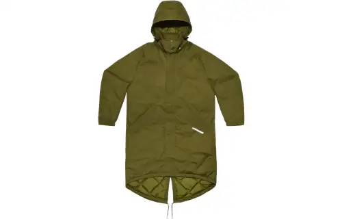 Converse Down Jackets Men's Brown Hooded Moderate Down Coat