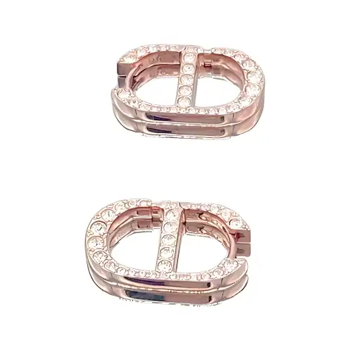 DIOR Metal Earrings Women's Pink