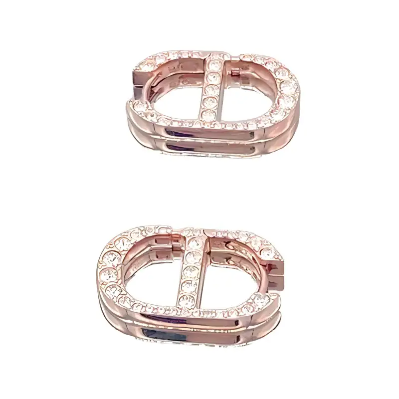 DIOR Metal Earrings Women's Pink