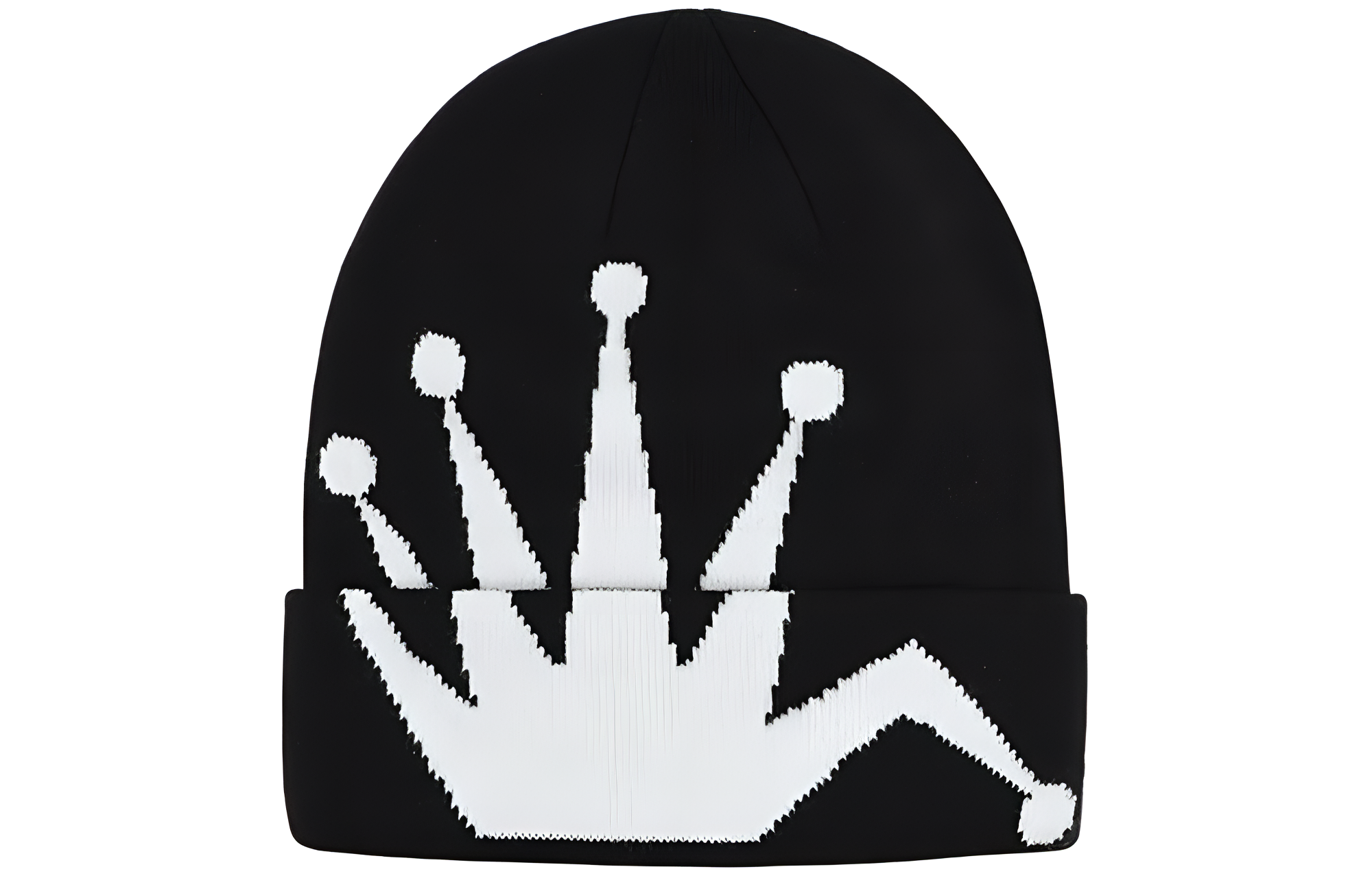Шапка Stussy Crown Beanie (черная)