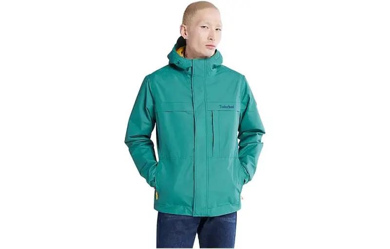 Timberland Jackets Men's Green Hooded Moderate Other