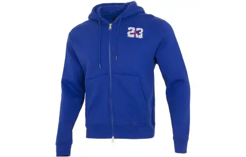 Jordan Jackets Men's Blue Hooded Moderate Other