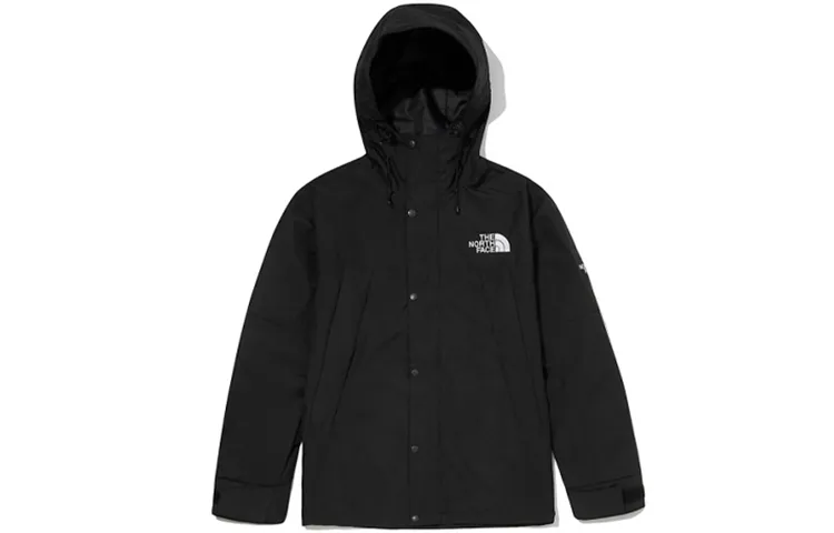 THE NORTH FACE Outdoor Hiking Waterproof, Windproof, Breathable, And Thermal Windbreaker Jacket Unisex Black