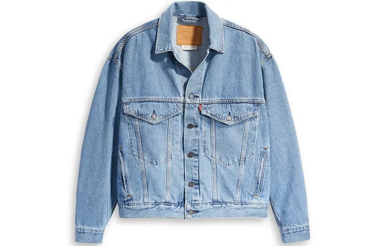 Levi's Casual Denim Jacket Men's Blue