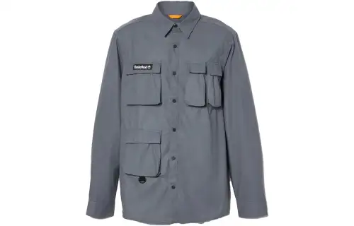 Timberland Jackets Men's Storm Gray Pointed Collar Moderate Other