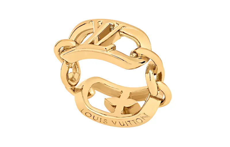 LOUIS VUITTON My Lv Chain Ring