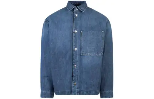 Bottega Veneta Button-Up Denim Jacket