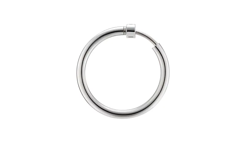 GUCCI Metal Earrings Women's Silver