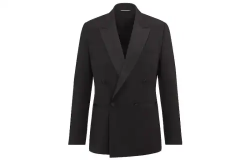 DIOR Tears SS23 Business Suit Coat Men's Black
