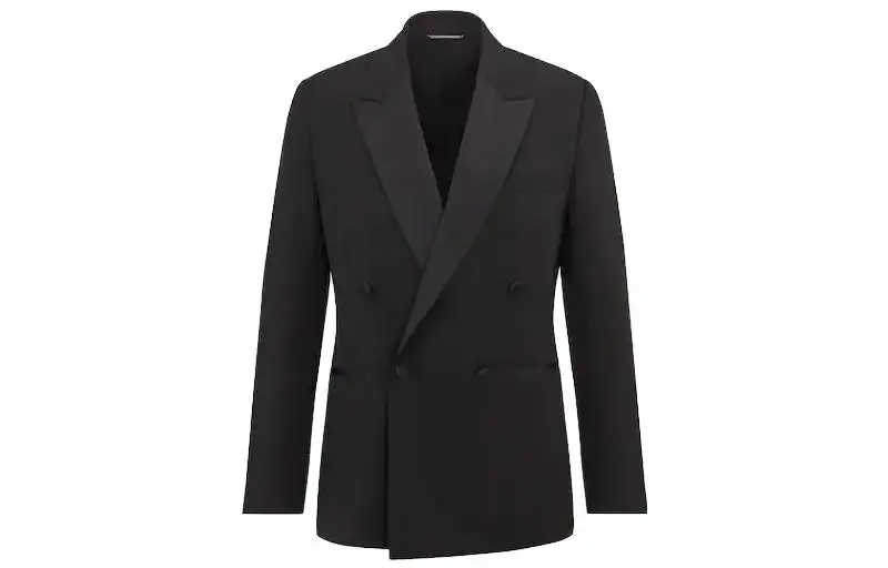 DIOR Tears SS23 Business Suit Coat Men's Black