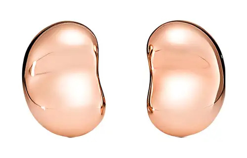 TIFFANY & CO. Elsa Peretti® 18K Rose Gold Stud Earrings Women's
