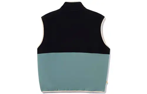 Li Ning Sports Fashion Collection Urban Outdoor Collection Fleece Lined Loose Fit Polar Fleece Vest Men's Green