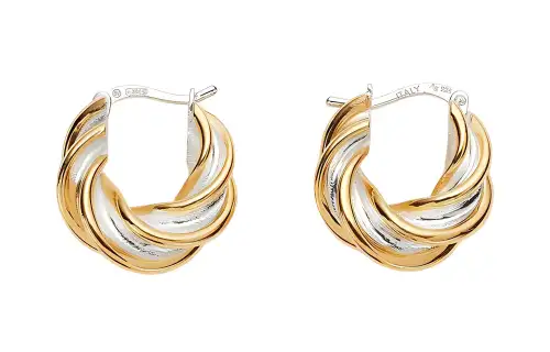 Bottega Veneta Earrings Women's Gold
