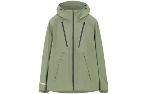 ANTA Jackets Men's Jasper Green Hooded Moderate Other