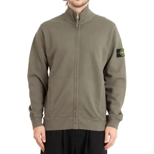 STONE ISLAND Cotton Fleece-jersey Sweatshirt
