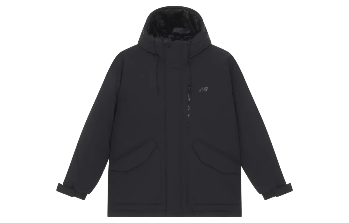 New Balance Sports Life Collection Down Jacket Men's Black