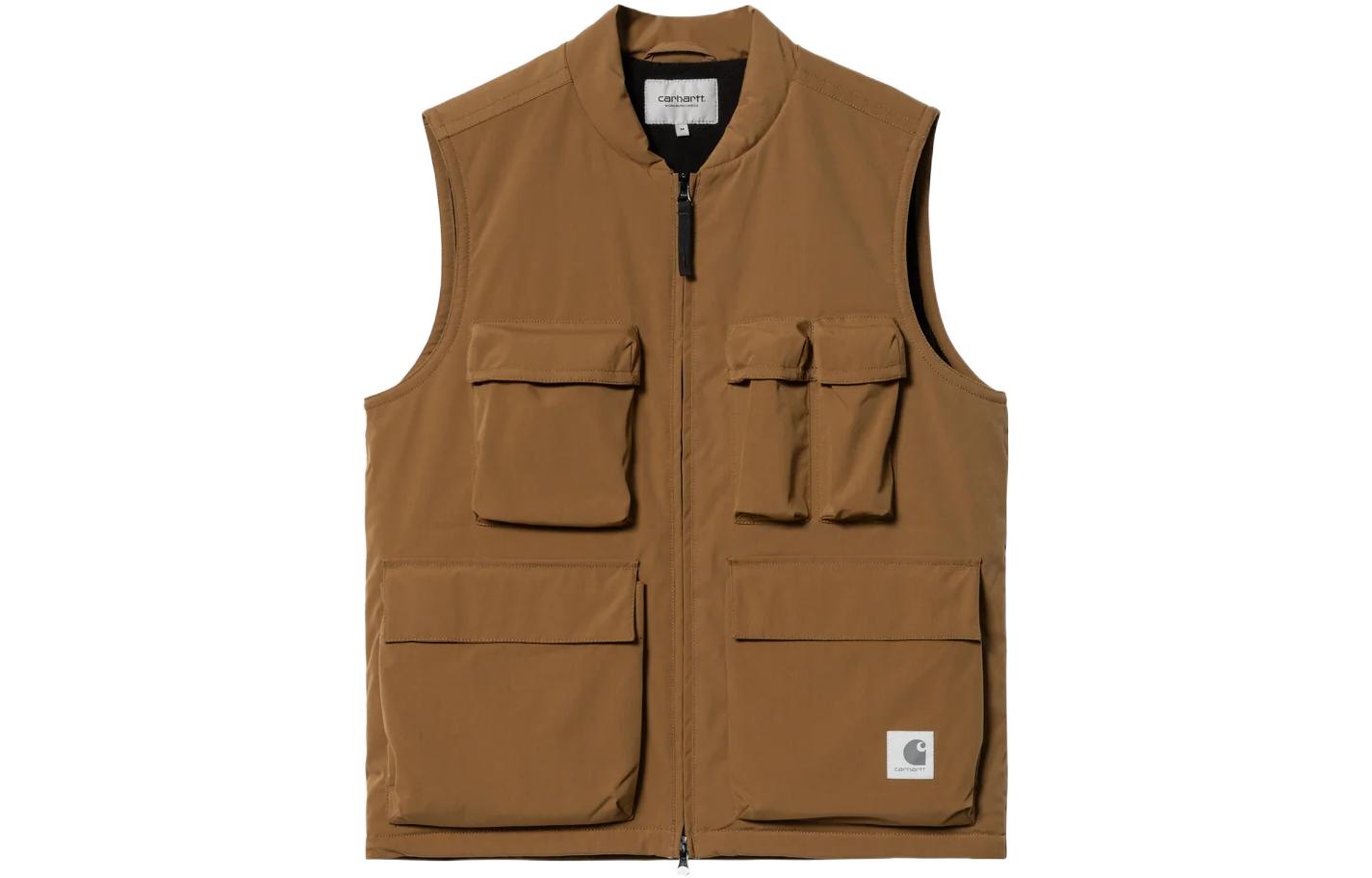 Мужской жилет Carhartt WIP FW22 (коричневый)