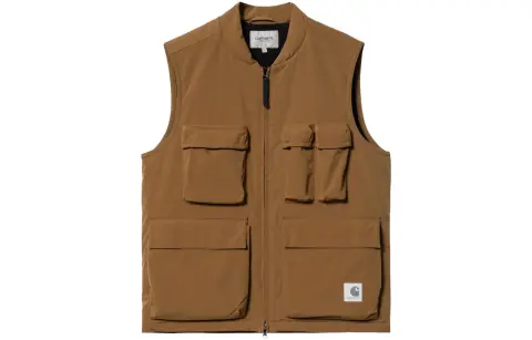Carhartt WIP Vests Men's Brown Moderate