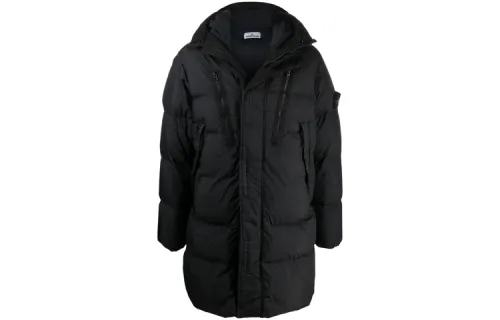 STONE ISLAND FW21 Down Jacket Unisex Black