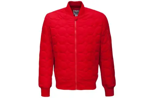 Converse Jackets Men's Red Stand Collar Thickened Other
