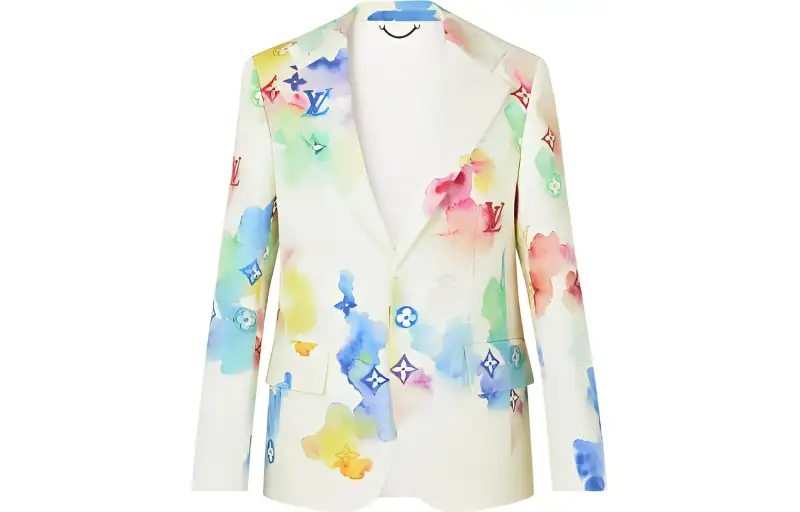 LOUIS VUITTON Coat Men's Multicolor
