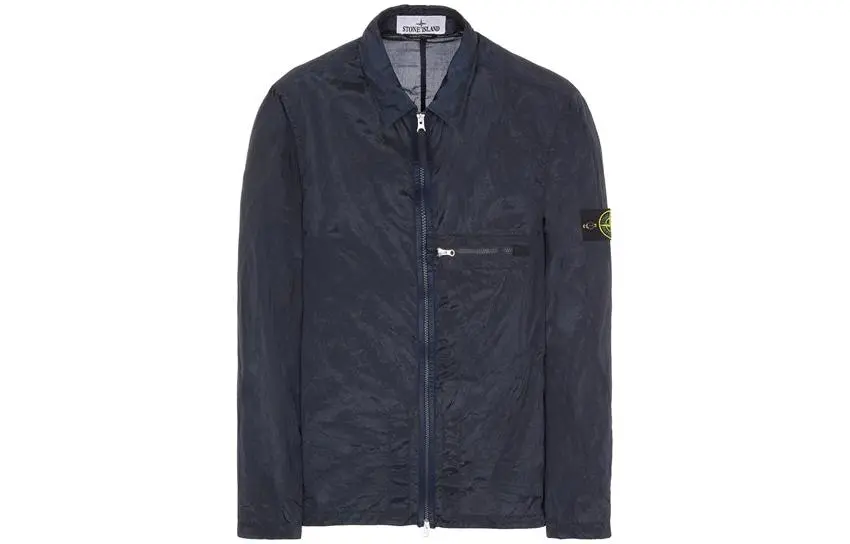 STONE ISLAND SS23 Nylon Meta Jackets & Coats Men's Blue