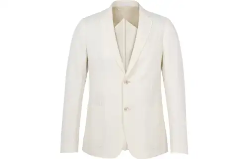 GUCCI Business Suits Men's Ecru Suit Collar Moderate Business Suit