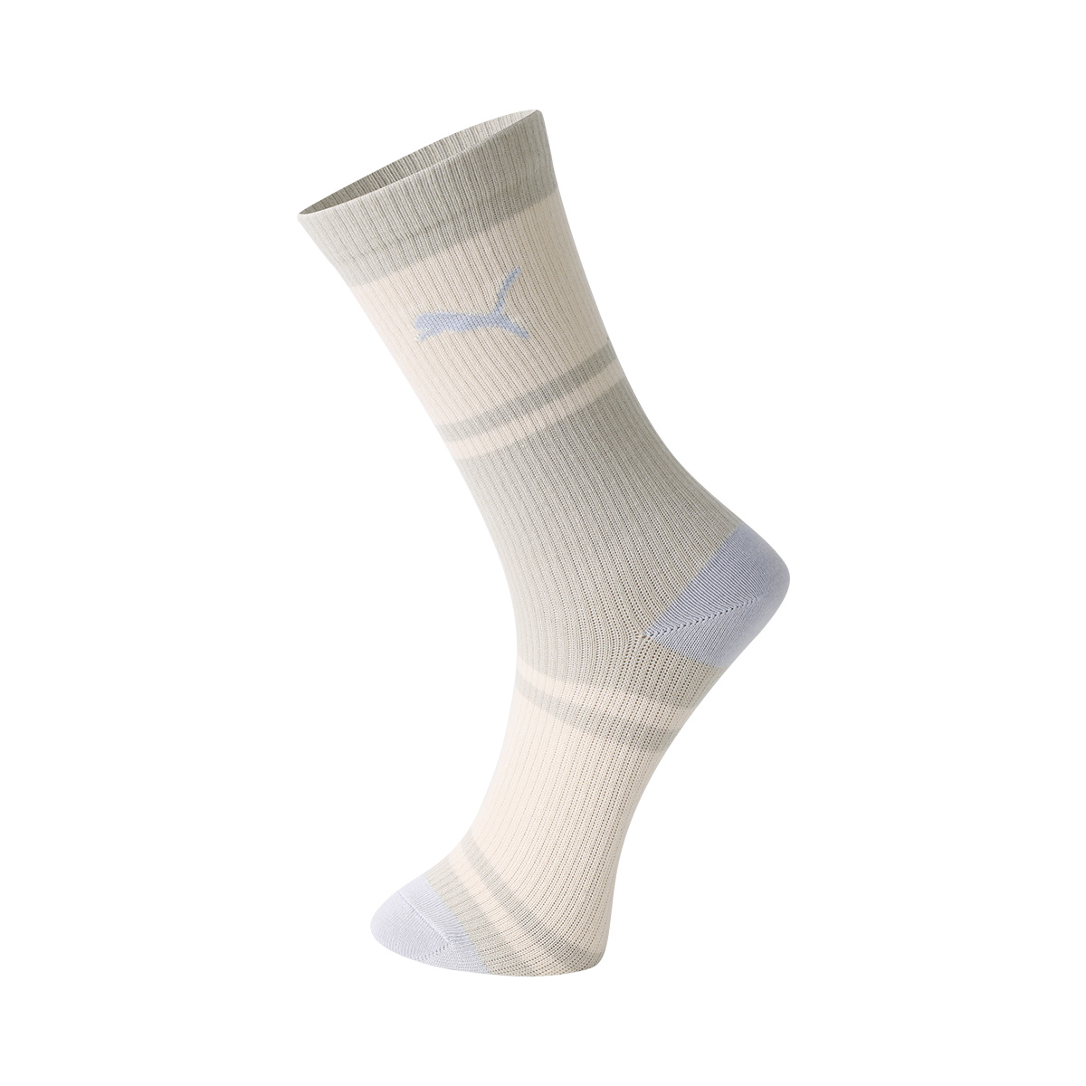 PUMA Knee High Socks Unisex 3 Pack Beige