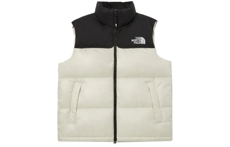 THE NORTH FACE Down Vest Unisex Cream White