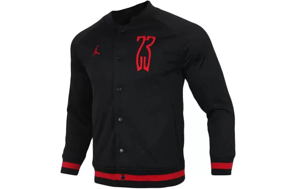 Jordan X Jordan Jackets Men's Black Baseball Collar Moderate Other