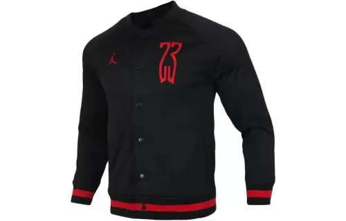 Jordan X Jordan Jackets Men's Black Baseball Collar Moderate Other