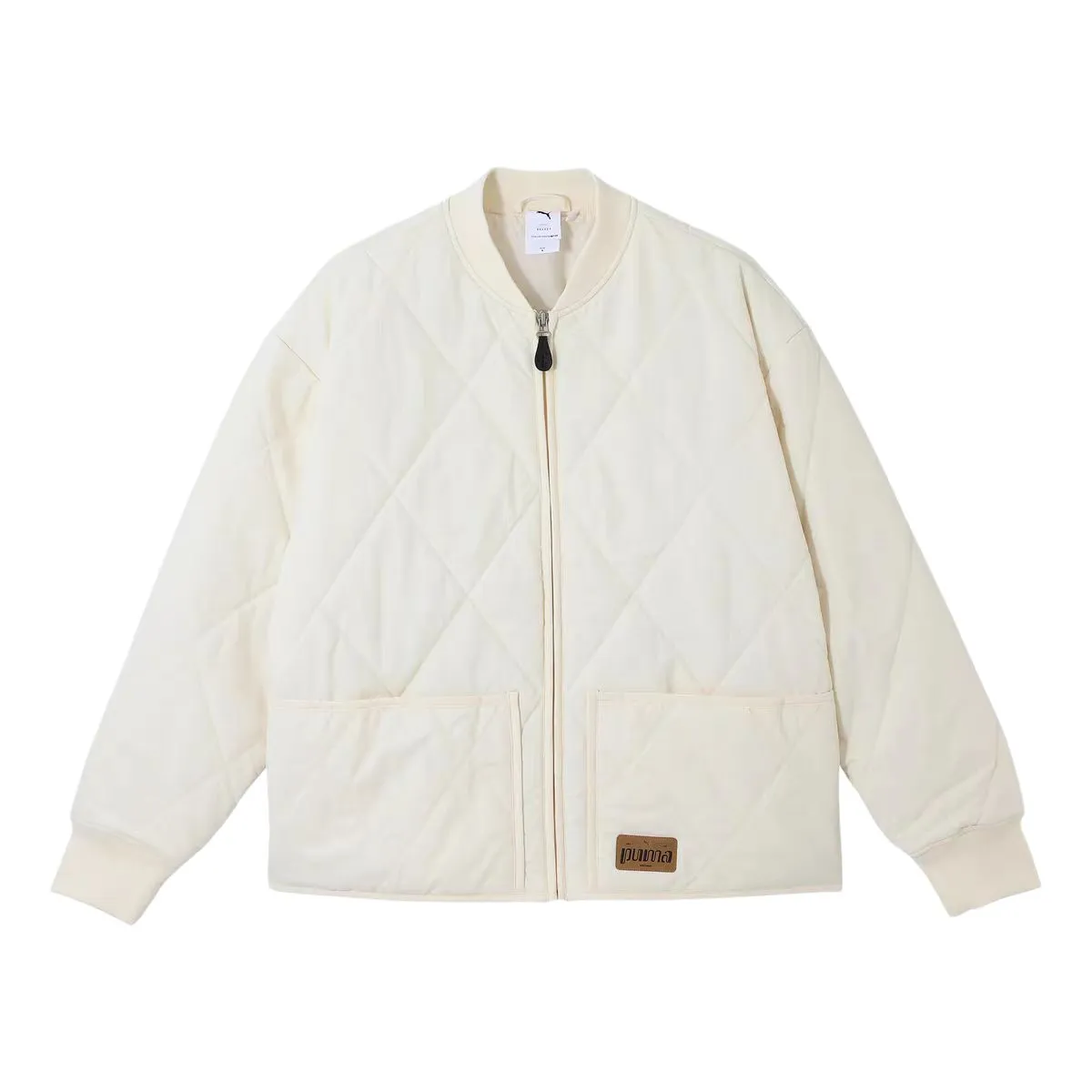 PUMA RETRO REVERIE PADDED BOMBER Jackets & Coats Unisex Almond Candy