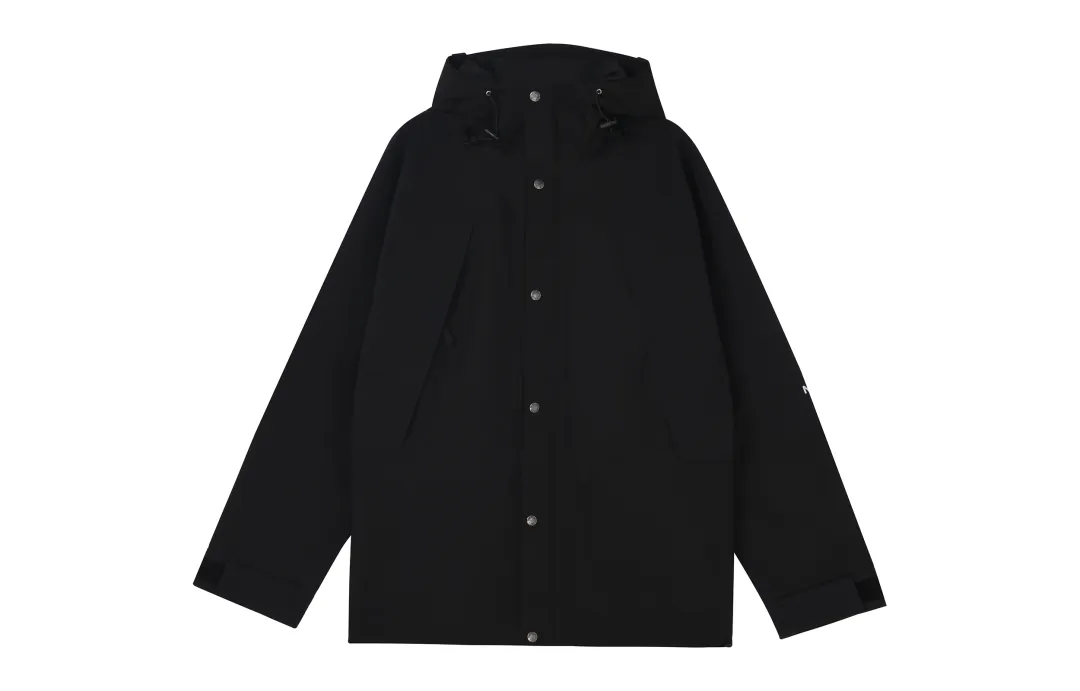 THE NORTH FACE 1994 Collection Waterproof, Windproof, And Breathable Windbreaker Jacket Unisex Black