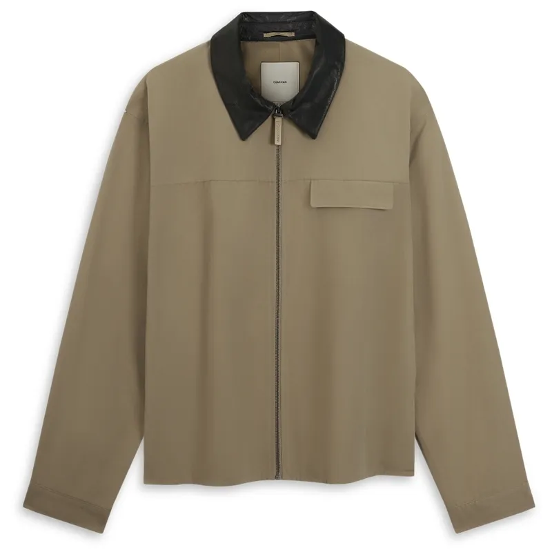 CALVIN KLEIN Jacket Men's Twilight Brown