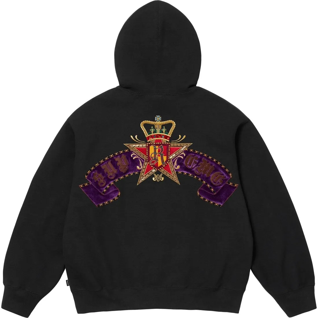 Supreme crest zip-up "SS 25 - " hoodie