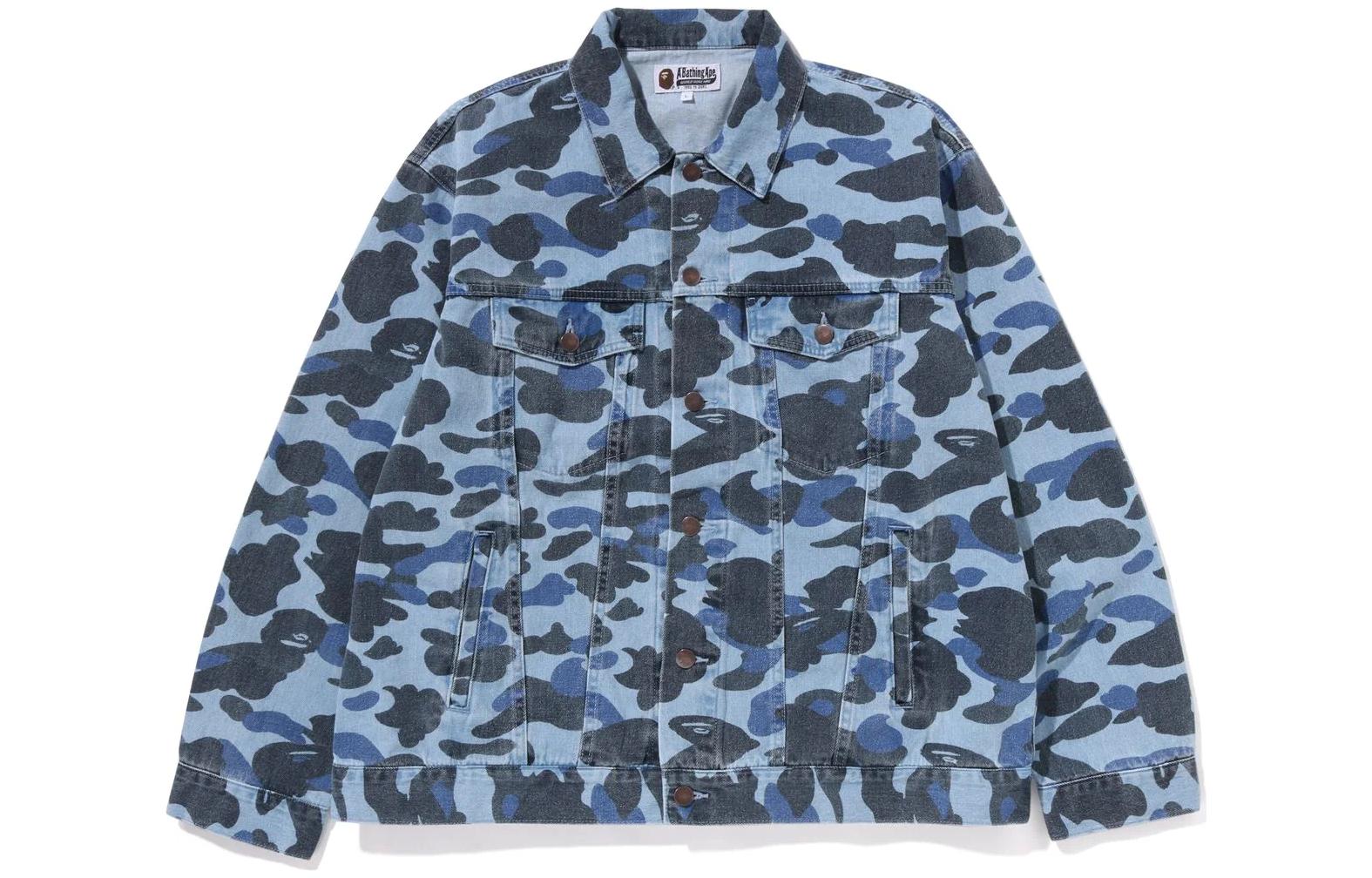 Мужская куртка A BATHING APE (синяя)