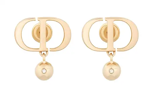 DIOR Earrings Women's Gold
