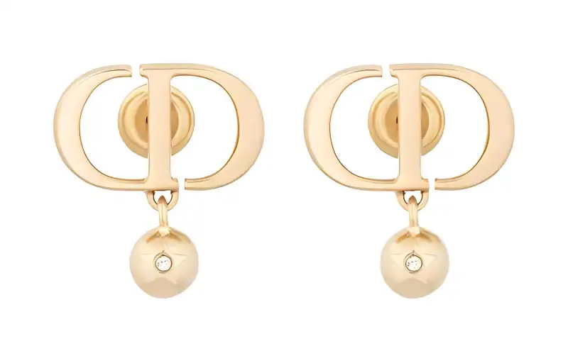 DIOR Earrings Women's Gold