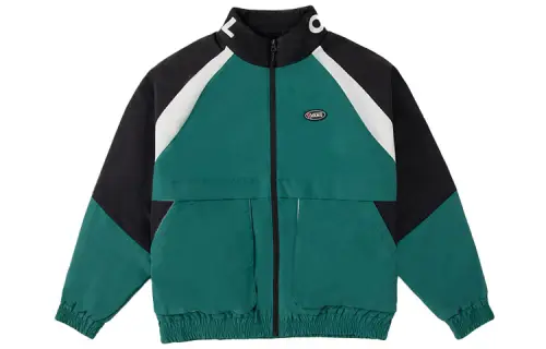 Vans Puffer Jackets Unisex Turquoise Stand Collar Moderate Puffer Jacket